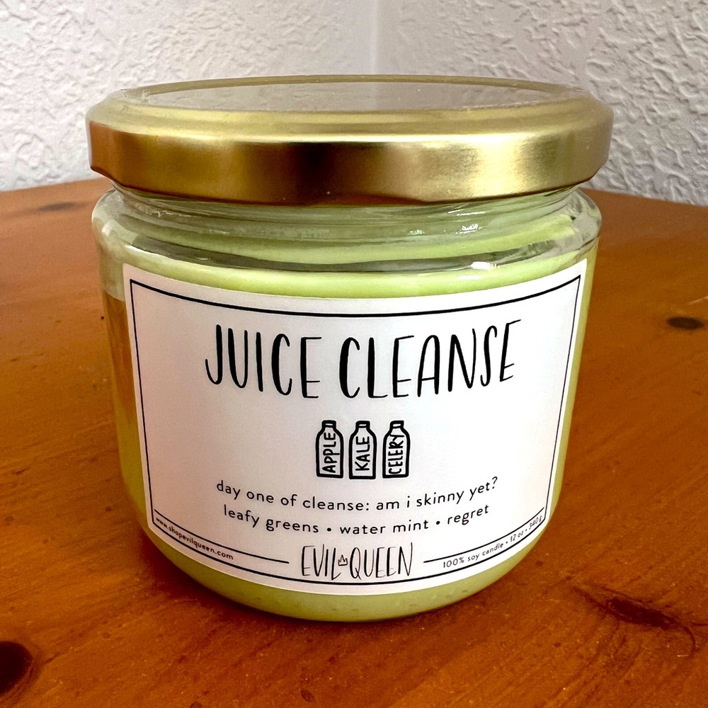 Evil Queen Juice Cleanse candle